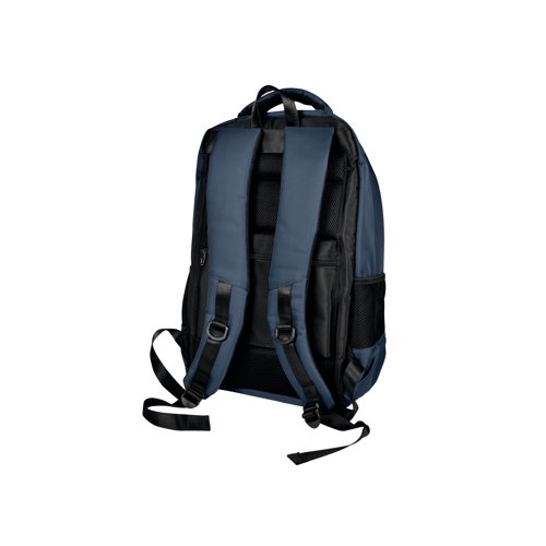 HM34536 Monolith 15.6 Inch Business Commuter Laptop Backpack USB/Headphone Port Navy Blue 9115B