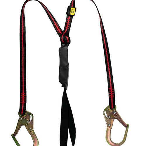 HNW06522 | Honeywell Arc Flash Twin Rebar Hook Lanyard is designed to protect workers from falling even after an electric arc of 40 cal/cm squared. Featuring 2 hooks with 65mm opening, harness connection point made of tape, energy absorber, protective label case. It is also Arc-resistant and made from Polyamide/Nylon with a length of 1.8m. EN 355:2002/EN354:2010/ASTM F887-20.