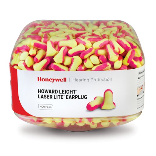 Honeywell HL400 Refill Cans 400Prs Laser Lite Earplugs (Pack of 2) Honeywell