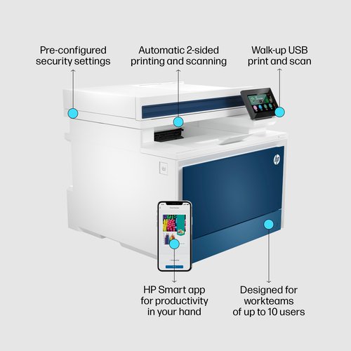 HP Color Laserjet Pro Colour Printer 4302FDN 4RA84F#B19