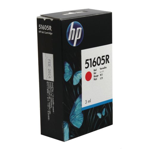 HP Red JetPaper Inkjet Print Cartridge 51605R