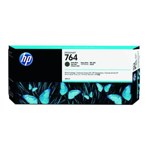 HP 764 Matte Black Designjet Ink Cartridge C1Q16A