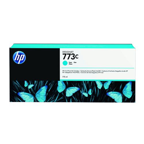 HP 773C Cyan Original Ink Cartridge C1Q42A