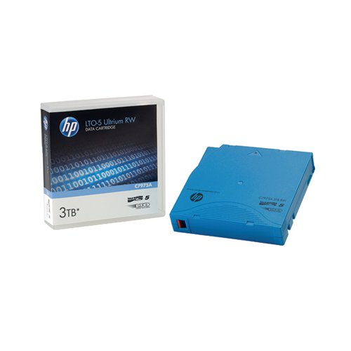 HP LTO-5 Ultrium Data Tape Cartridge RW 190-240MB/s 1.6-3TB Ref C7975A