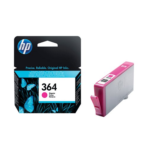 HP 364 Magenta Inkjet Cartridge CB319EE
