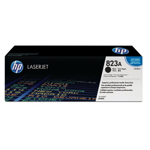 HP 823A Black Laserjet Toner Cartridge CB380A