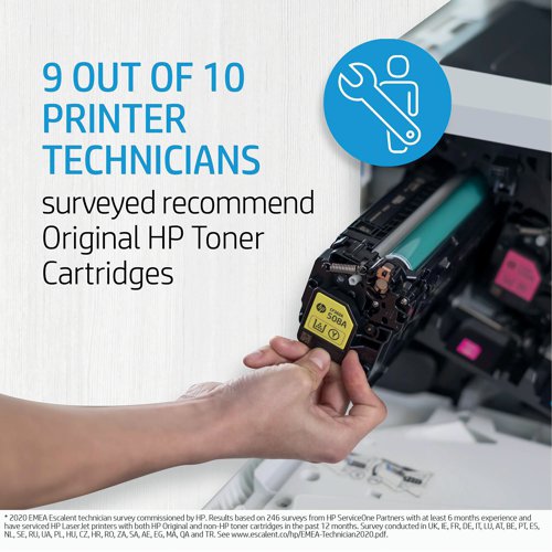 Get reliable performance from your HP Laser cartridge with help from this HP CE247A LaserJet Fuser Kit 220V. Specifically designed for your HP printer, it has a print yield of up to 150,000 pages for long-lasting usage.