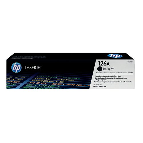 HP 126A Laserjet Toner Cartridge Black CE310A