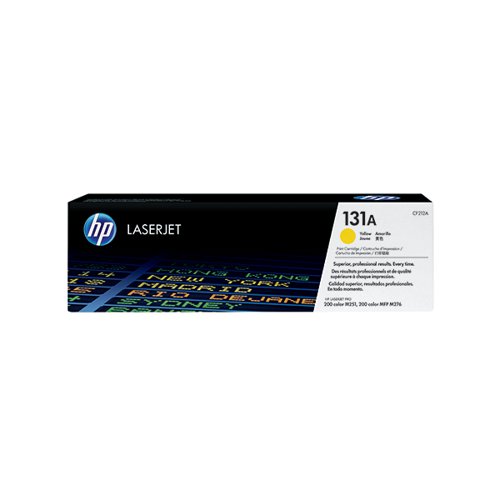 HP 131A Laser Toner Cartridge Page Life 1800pp Yellow Ref CF212A