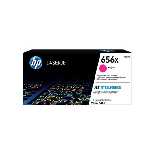 HP 656X Laserjet Toner Cartridge High Yield Magenta CF463X