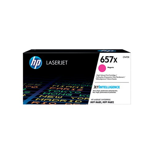 HP 657X High Yield Magenta Original LaserJet Toner Cartridge CF473X HPCF473X Buy online at Office 5Star or contact us Tel 01594 810081 for assistance