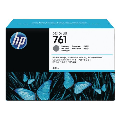 HP 761 Dark Grey Designjet Inkjet Cartridge CM996A