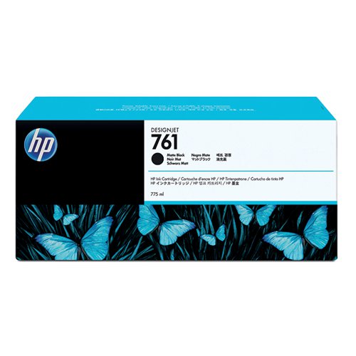 HP 761 DesignJet Inkjet Cartridge Matte Black CM997A HPCM997A Buy online at Office 5Star or contact us Tel 01594 810081 for assistance