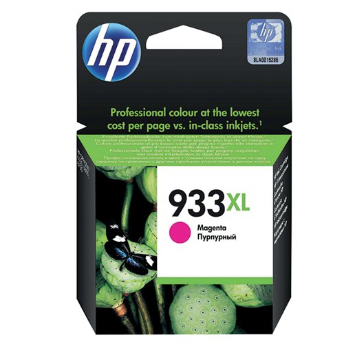 HP 933XL Magenta Officejet Inkjet Cartridge CN055AE