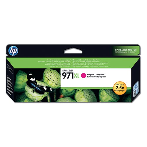 HP 971XL Magenta OfficeJet Ink Cartridge CN627AE