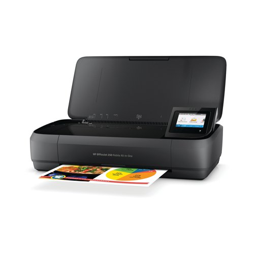 HP Officejet 250 Mobile All-in-one Printer Black CZ992A HP