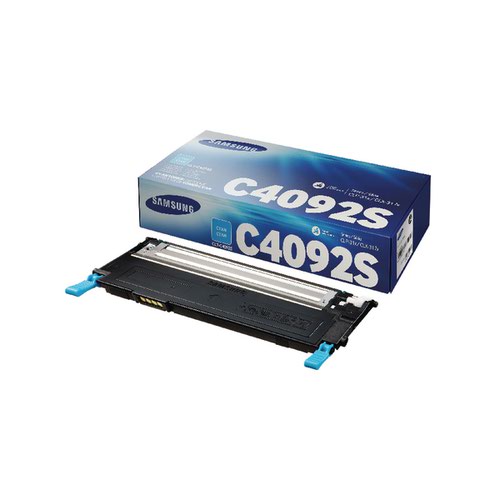Samsung CLT-C4092S Cyan Standard Yield Toner Cartridge SU005A