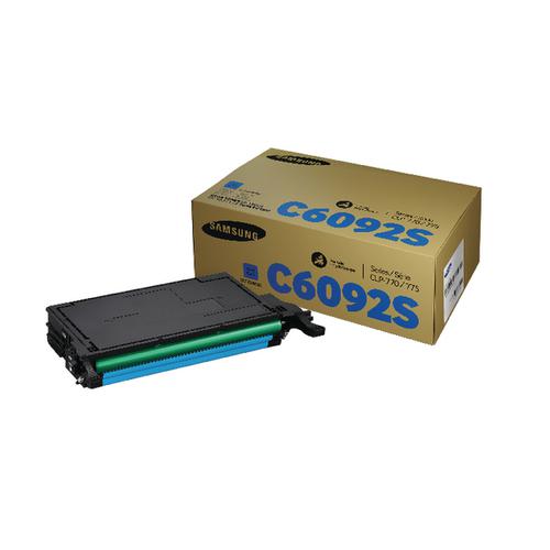 Samsung CLT-C6092S Cyan Standard Yield Toner Cartridge SU082A