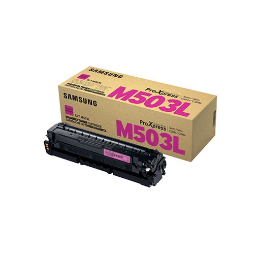 Samsung CLT-M503L Toner Cartridge High Yield Magenta SU281A - HP - HPSU281A - McArdle Computer and Office Supplies