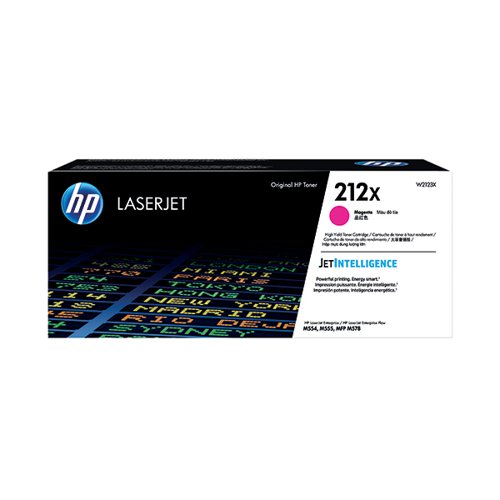 HP 212X Magenta High Yield Laserjet Toner Cartridge W2123X