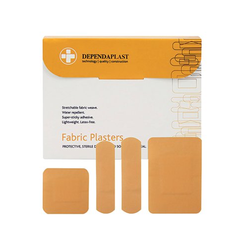 Reliance Medical Dependaplast Fabric Plasters (Pack of 100) 516