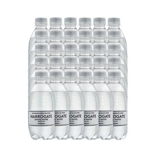 Harrogate Sparkling Spring Water 330ml Plastic Bottle (Pack of 30) P330302C