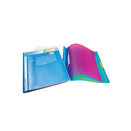 Rapesco Project File A4 + Assorted (Pack of 5) 0668 | HT00085 | Rapesco Office Products Plc