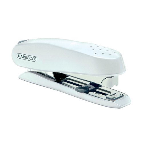 Rapesco ECO Spinna Heavy Duty Stapler Capacity 50 Sheets White 1390 HT01635 Buy online at Office 5Star or contact us Tel 01594 810081 for assistance