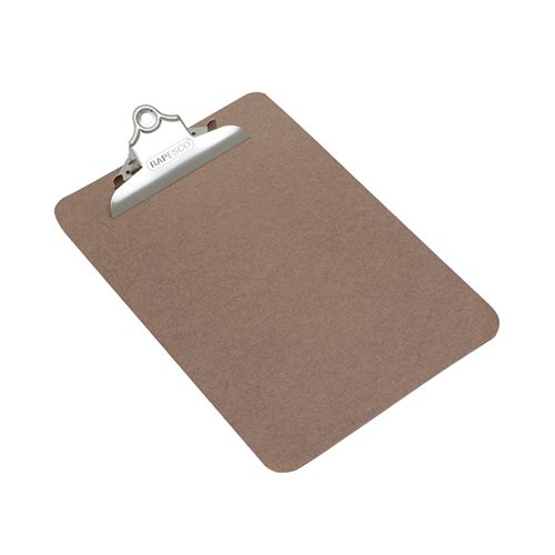 Rapesco Hardboard Clipboard Hanging Hole A5 1402