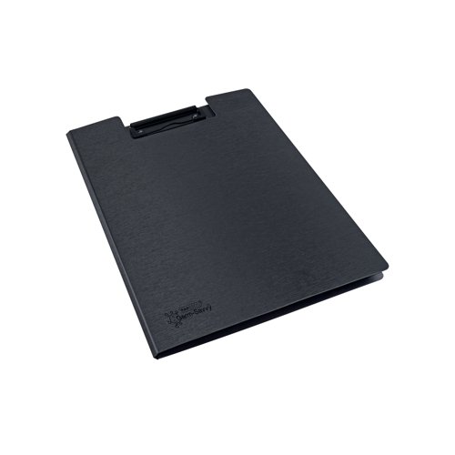 HT05076 Rapesco Germ-Savvy Antibacterial Clipboard A4 Black (Pack of 4) 1641