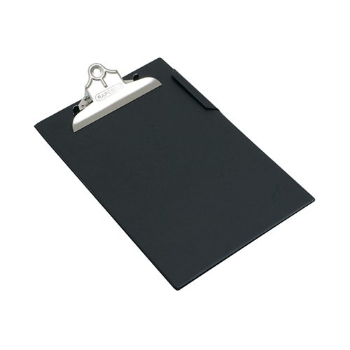 Rapesco Heavy Duty Clipboard Foolscap Black CD1000B2 HT15127 Buy online at Office 5Star or contact us Tel 01594 810081 for assistance