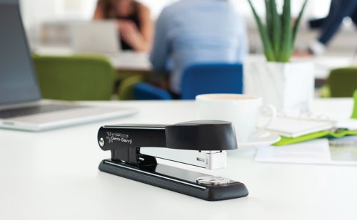 Rapesco Marlin Full Strip Stapler Capacity 25 Sheets Black R54500B2 - Rapesco Office Products Plc - HT30244 - McArdle Computer and Office Supplies
