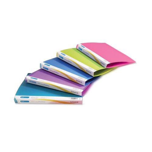 Rapesco 15mm Ring Binder A4 Assorted (Pack of 10) 0799 | HT40366 | Rapesco Office Products Plc
