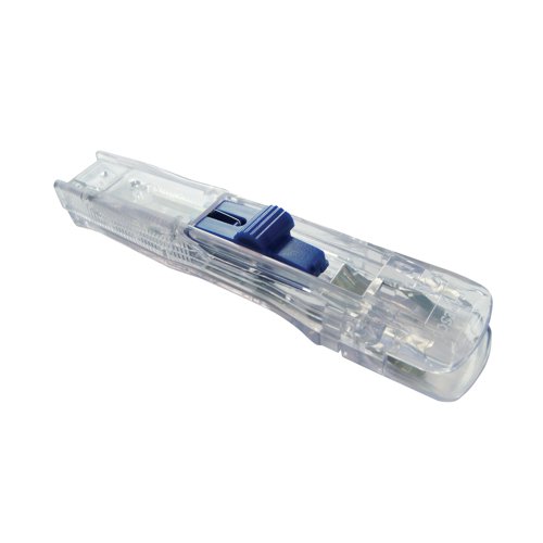 The Rapesco Supaclip provides a quick and easy to way to secure documents. They can be manually removed and are reusable time and time again without damaging, tearing or marking your papers and documents. This handy dispenser comes with 25 stainless steel clips for heavy duty use, with each clip able to bind 2 - 40 sheets of 80gsm paper. Great for colour-coding your filing and documentation.