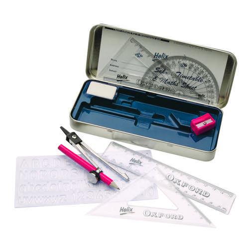 Helix Oxford Maths Set In Tin B43000