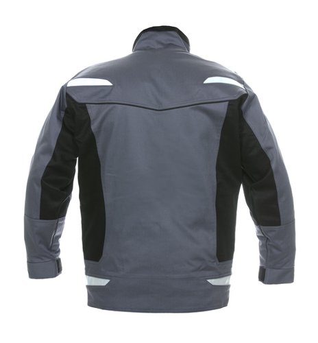 HDW78417 | Hydrowear Marburg Multi Venture Flame Retardant Anti-Static Jacket has a concealed front press stud closure with 2 chest and 2 side pockets. Featuring gas detection loop, adjustable cuffs using press stud closure and reflective striping. Made from 80% cotton/19% Polyester/1% Anti-static fibre. 260 gsm Twill. Conforms to the following standards:. EN ISO 13688:2013 Protective clothing general requirements. EN ISO 11612:2010 (A1 B1 C1 F1) Protection against heat and flame. EN ISO 11611:2008 Class 1 Protective clothing for use in welding. EN 13034:2005+A1:2009 Chemical protective clothing (type 6). EN 1149-5:2008 anti-static material performance and design requirements. EN 61482-1-2:2008 (Class 14kA)- Box Arc testing.