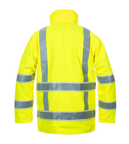 Hydrowear Italie High Visibility Parka with Glow in the Dark GIS Tape