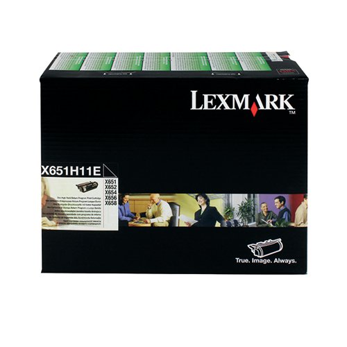 Lexmark Return Programme Toner Cartridge High Yield 25K Black 0X651H11E