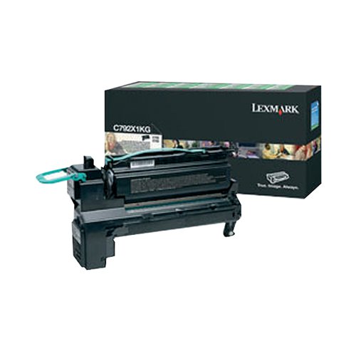 Lexmark Black Return Programme 20K Print Cartridge C792X1KG