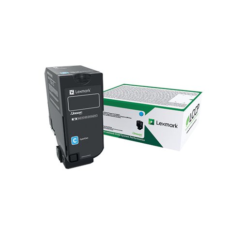Lexmark Return Programme 3K Toner Cartridge Cyan 74C20C0 IB60134 Buy online at Office 5Star or contact us Tel 01594 810081 for assistance
