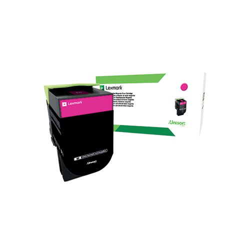 Lexmark 802XM Extra High Yield Page Life 4000pp Magenta Toner Cartridge 80C2XM0