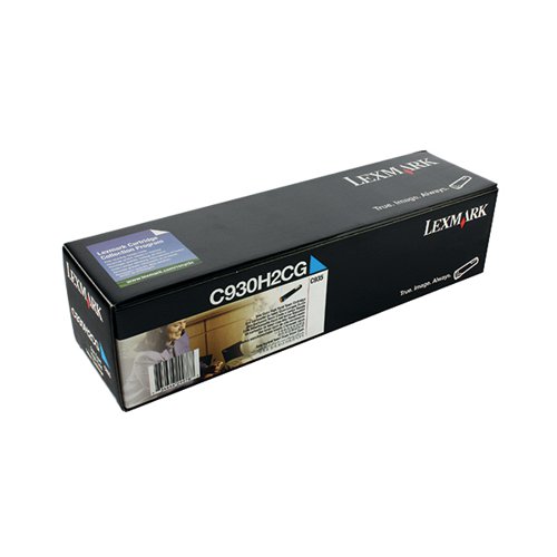 Lexmark C930 Cyan High Yield Toner Cartridge C930H2CG