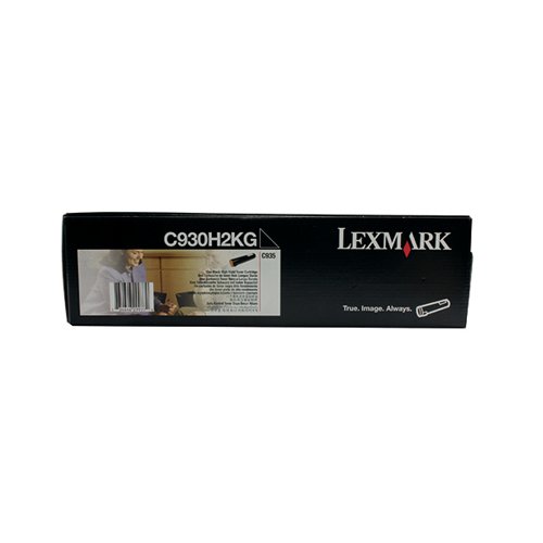 Lexmark C930 Black High Yield Toner Cartridge C930H2KG
