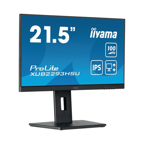 iiyama Prolite IPS 21.5 Inch Monitor Slim Bezel XUB2293HSU-B6 Desktop Monitors II12304