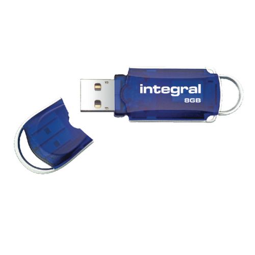 Integral Courier 8GB Flash Drive USB 2.0 INFD8GBCOU