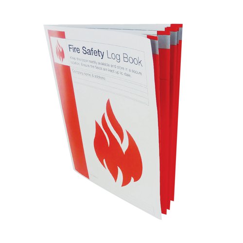 Fire Safety Log Record Book (Aides compliance with fire safety standards) IVGSFLB - Guardian Fire - IVG00285 - McArdle Computer and Office Supplies