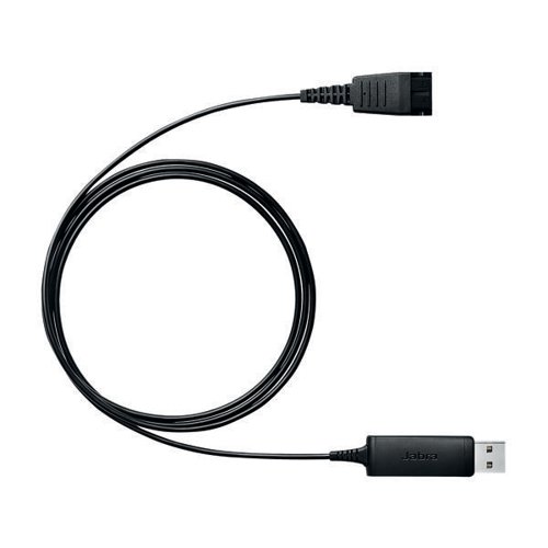Jabra Link 230 USB Adapter for Corded Jabra Quick Disconnect Headsets 230-09