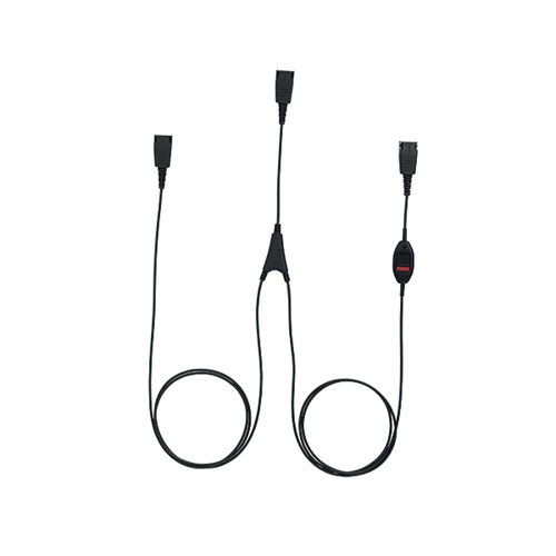 Jabra Supervisor Quick Disconnect (QD) Cord with Supervisor Mute Functionality 8800-02-01