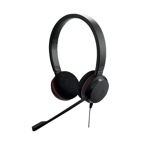 Jabra Evolve 20 Stereo USB-C Corded Headset Unified Communication Version 4999-829-289 Headsets & Microphones JAB02384