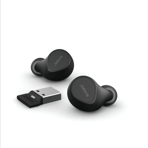 Jabra Evolve2 Wireless Bluetooth Ear Buds USB-A MS 20797-999-999 - JAB02654